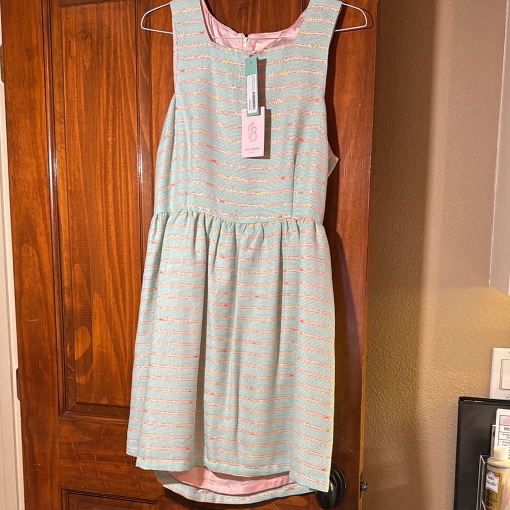 Pastel Striped Kids Dress